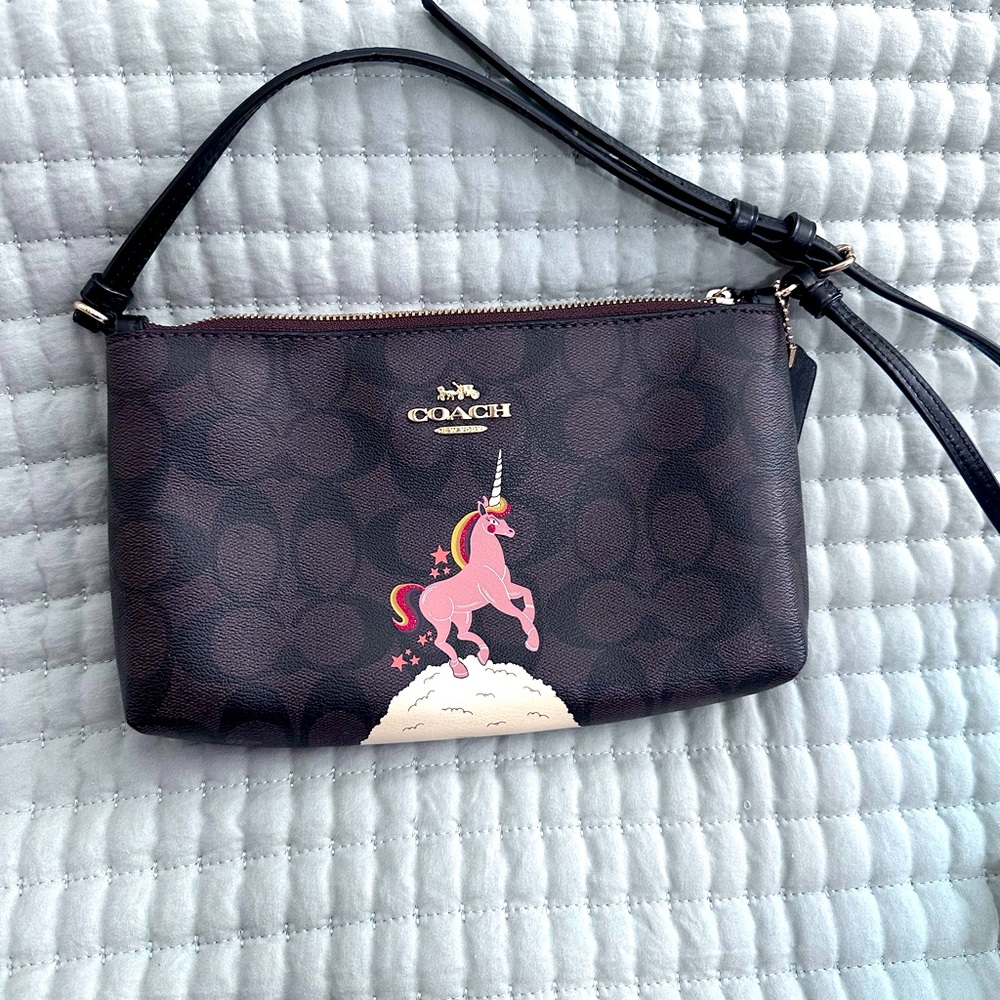 EUC Coach Unicorn Crossbody